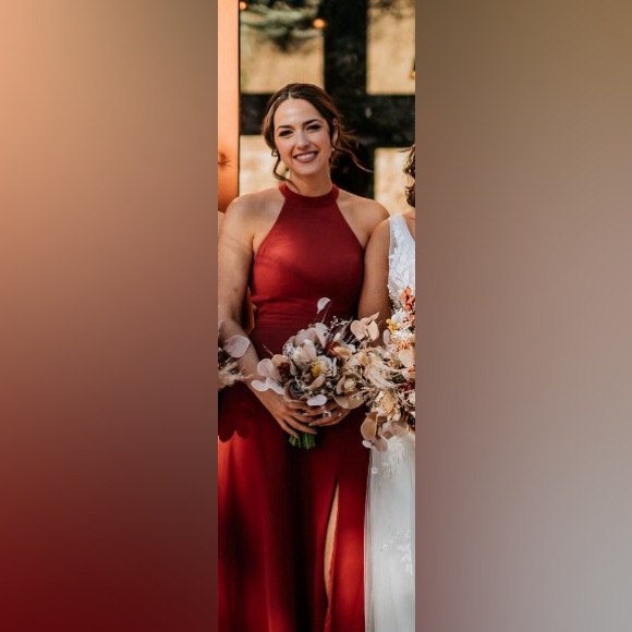 Azazie - Clarice - Terracotta - Size 4/6 - Picture 6 of 6